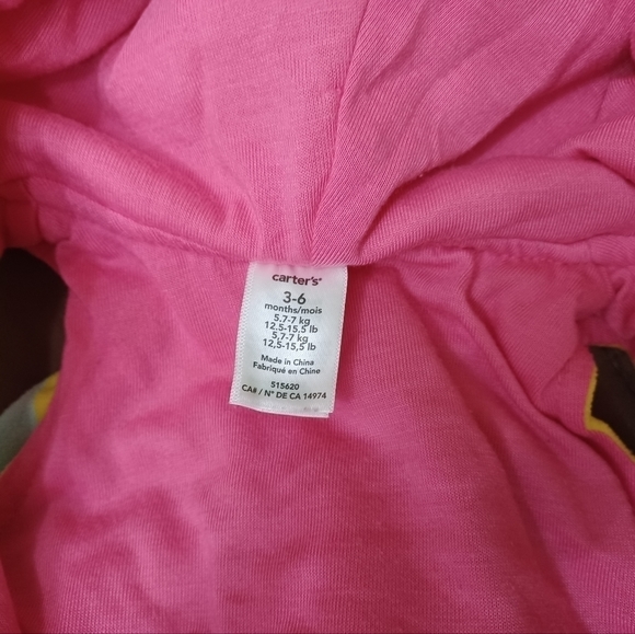 𝅺carter's baby costume 3-6 months - Picture 3 of 3